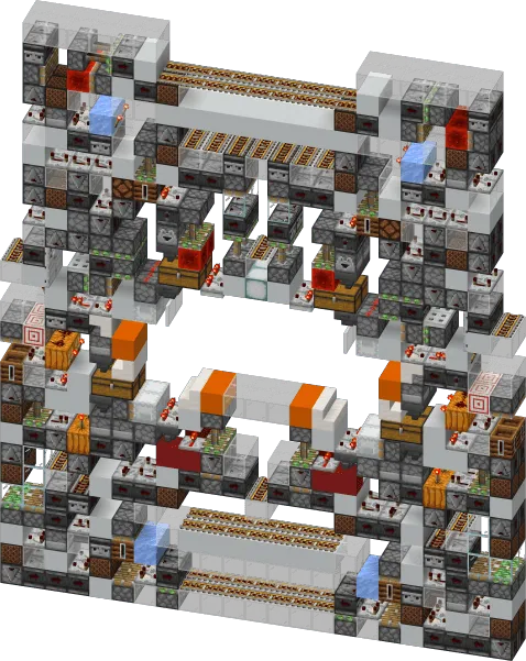 Quad Display Slice With Passive Read